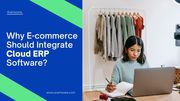 Manage E-Commerce with Cloud ERP Software